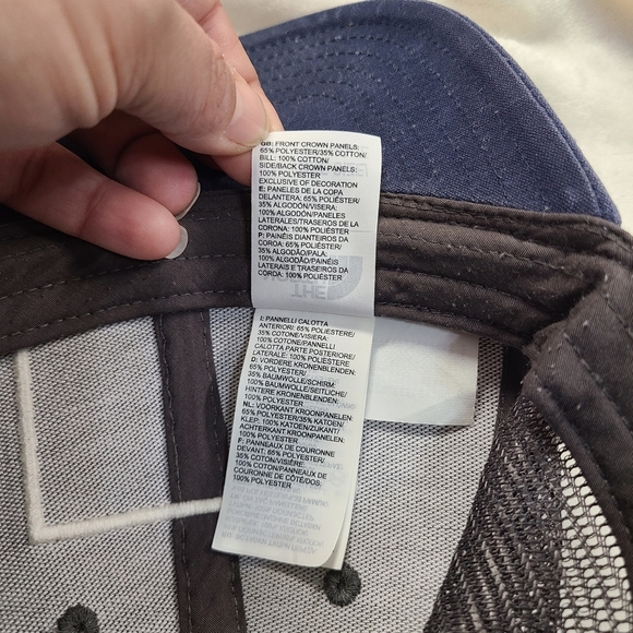 North Face Unisex Navy & Gray Trucker Hat - Picture 3 of 7